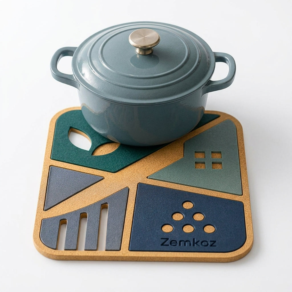 Zemkoz™ HeatPuzzle Modular Trivet