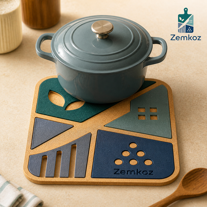 Zemkoz™ HeatPuzzle Modular Trivet
