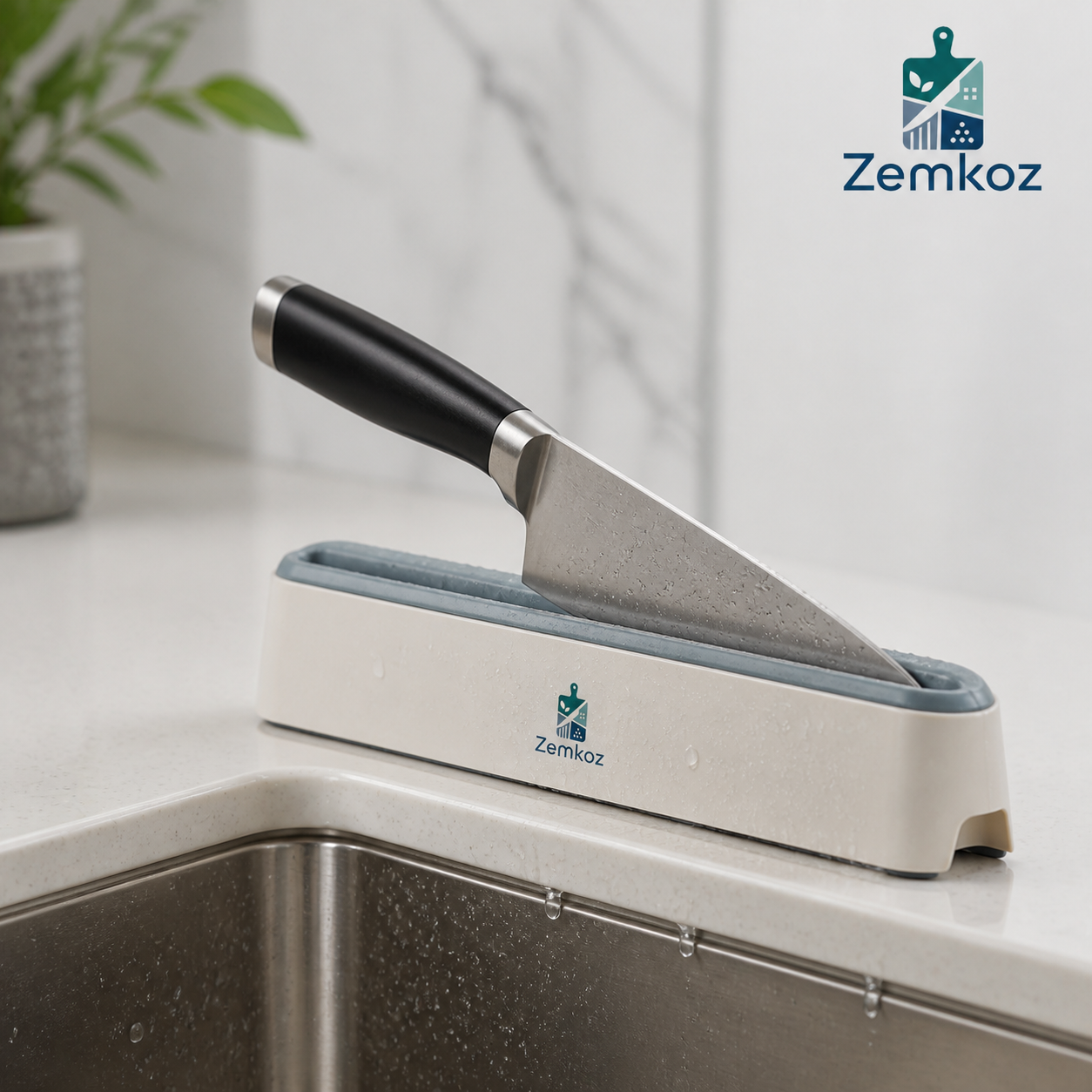 Zemkoz™ KnifeSlot Counter Dock