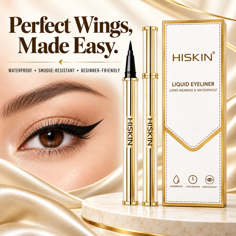 Waterproof. Smudge-Proof. Effortlessly Precise. Perfect Winged Liner — Even If You’re Not Good at Eyeliner.