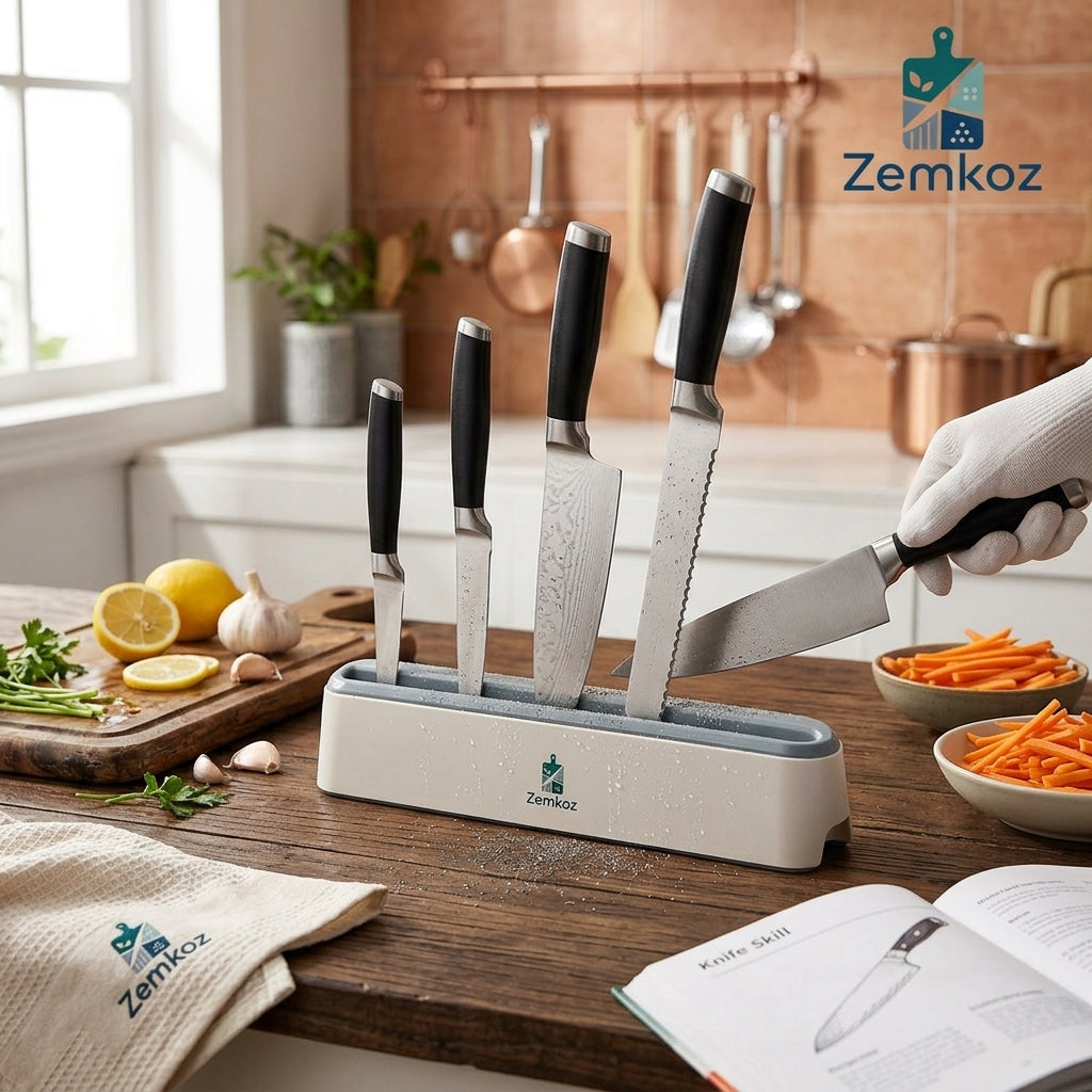 Zemkoz™ KnifeSlot Counter Dock