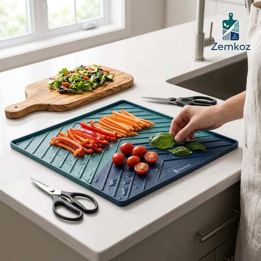 Zemkoz™ RinseSheet Sink Prep Mat