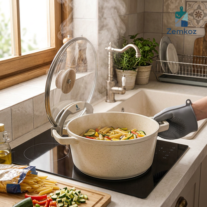 Zemkoz™ LidBridge Pot Lid Holder