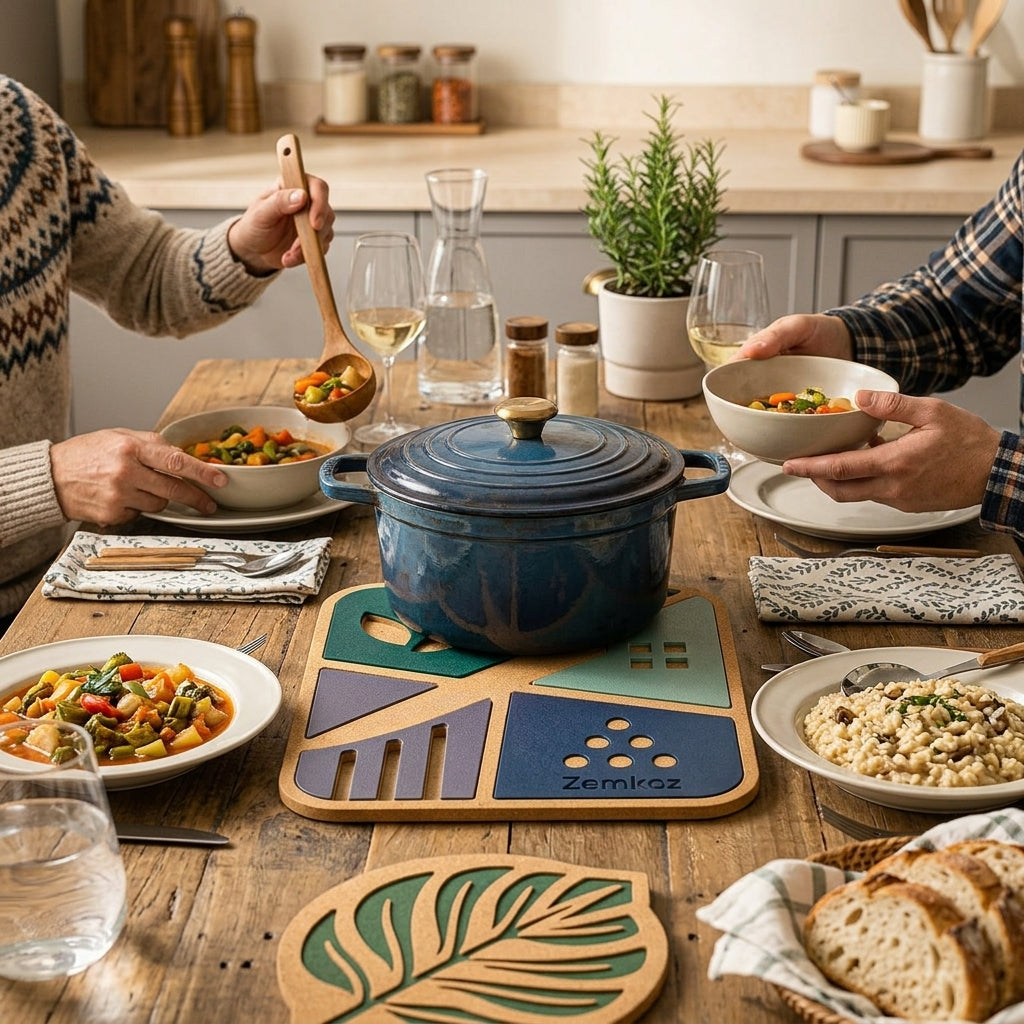 Zemkoz™ HeatPuzzle Modular Trivet